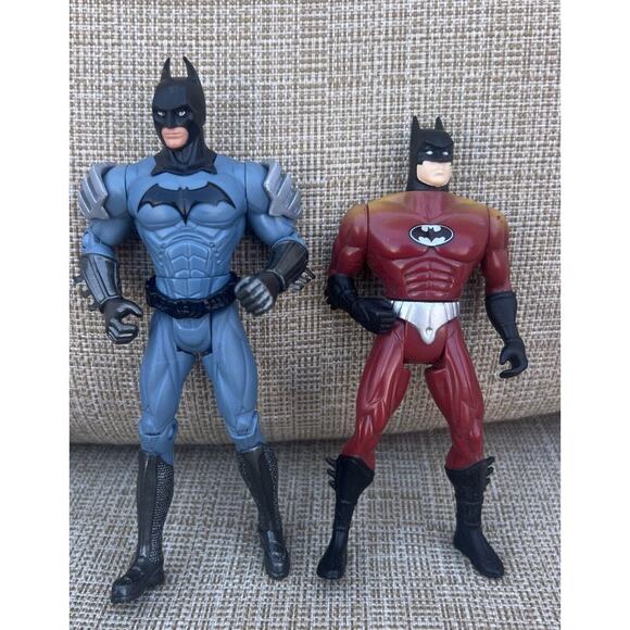 Vintage Lot Of 10 Batman Action Figures And Happy Meal Toys 90’s Kenner Joker - Picture 4 of 8